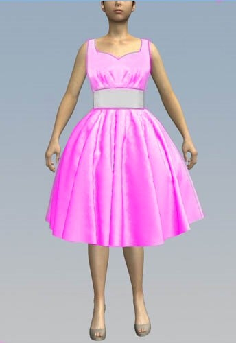 Pink Party Dress