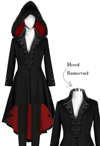 Hooded Victorian Coat
