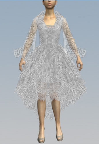 Goth Victorian Lace Dress