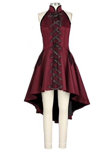 Victorian Gothic Lace Up Dress