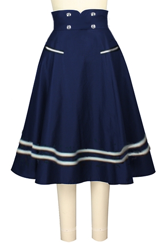 Retro Sailor Skirt