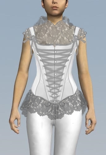 Clam Shell Victorian Top 2
