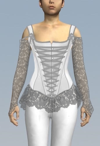 Clam Shell Victorian Top 6