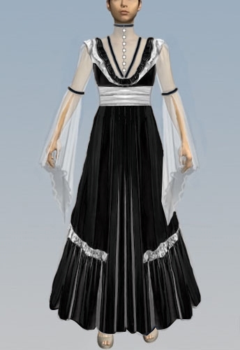 Black and White dress