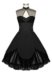 Keyhole Ruched Dress