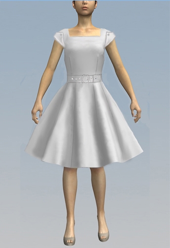 1950s  Dress Pattern