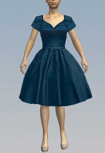 Retro 1950s  Dress