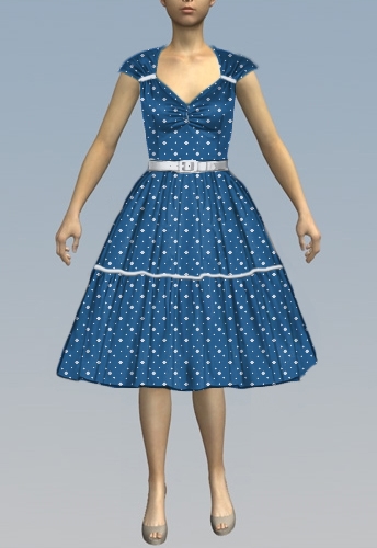 Retro 1950s  Dress