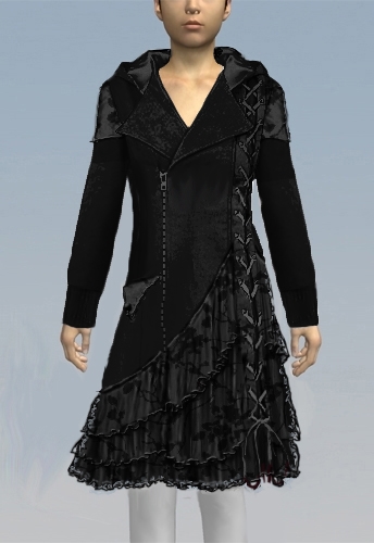 Gothic Velvet Coat.
