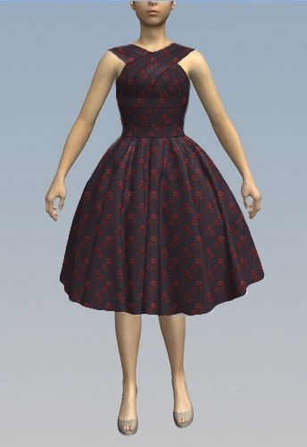 Retro 1950s Dress