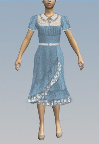 Retro 1930s Dress