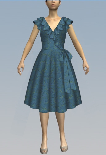 1940s  Dress