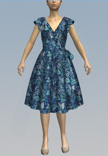 1940s  Dress