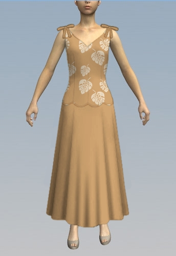 Scallop dress