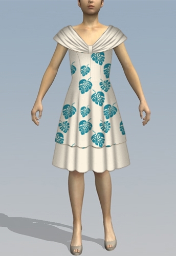 Shawl dress
