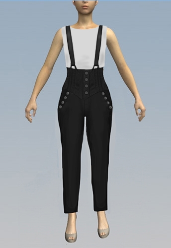 Suspender Pants