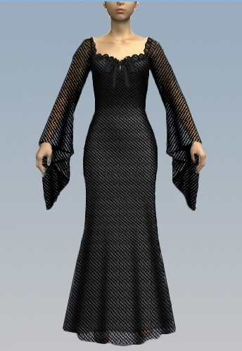 Peasant Gothic Gown