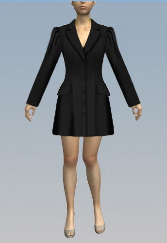 Leather Coat Dress