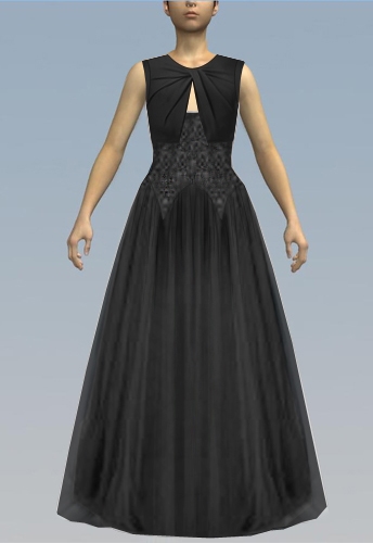 Wrap Peephole Elegant Sparkling Dress