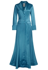 Satin Maxi Coat