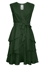 Cupro Layered Dress