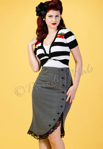 Pinup Ruffle Skirt