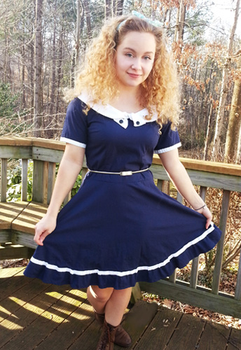 1940s Swing Dress