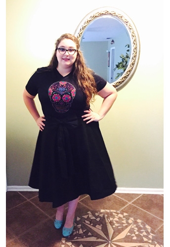 Plus Size 1950s Circle Skirt