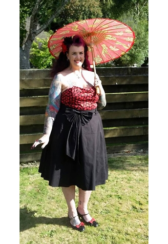 Plus Size 1950s Circle Skirt