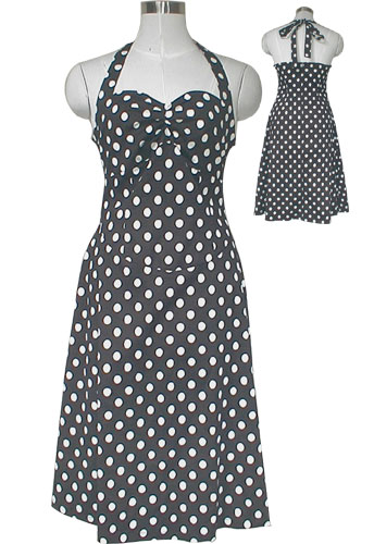 50's Rockabilly Halter Dress