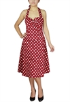 50's Rockabilly Halter Dress