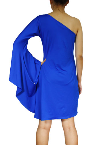 Asymmetrical One-Shoulder Dress