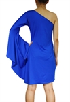 Asymmetrical One-Shoulder Dress