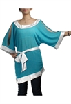 Asymmetrical Kimono Tunic Top