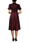 Contrast Swing Dress