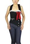 Pinup Sailor Corset Top