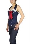 Pinup Sailor Corset Top