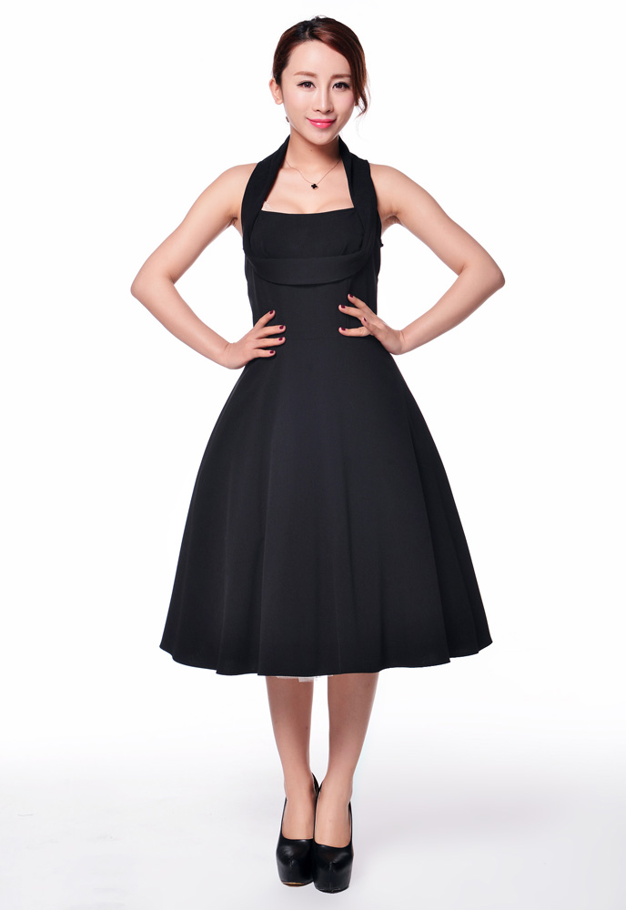 1950s Shelf Bust Dress