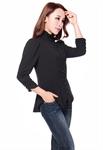 Steam Punk Blouse w/ Ruched Sleeves