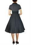 Polka-dot Flare Dress