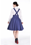 Plus Size 1950s Circle Suspender Skirt