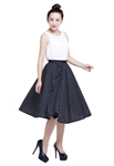 Print Flared Skirt