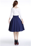 1950s Cotton Circle Skirt