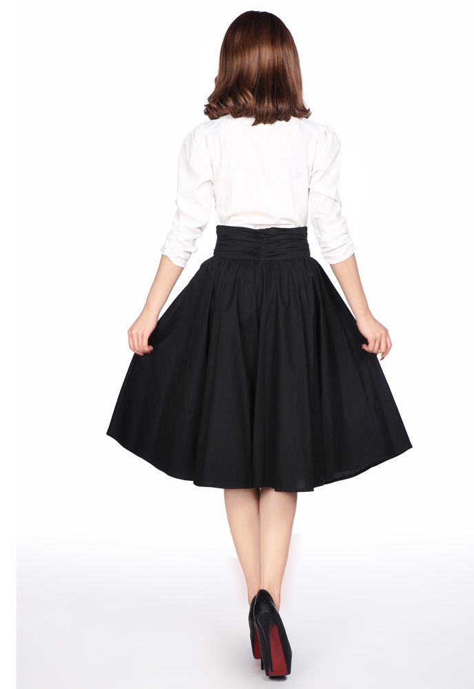 1950s Cotton Circle Skirt