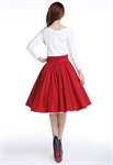 1950s Cotton Circle Skirt