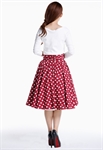 1950s Cotton Circle Skirt