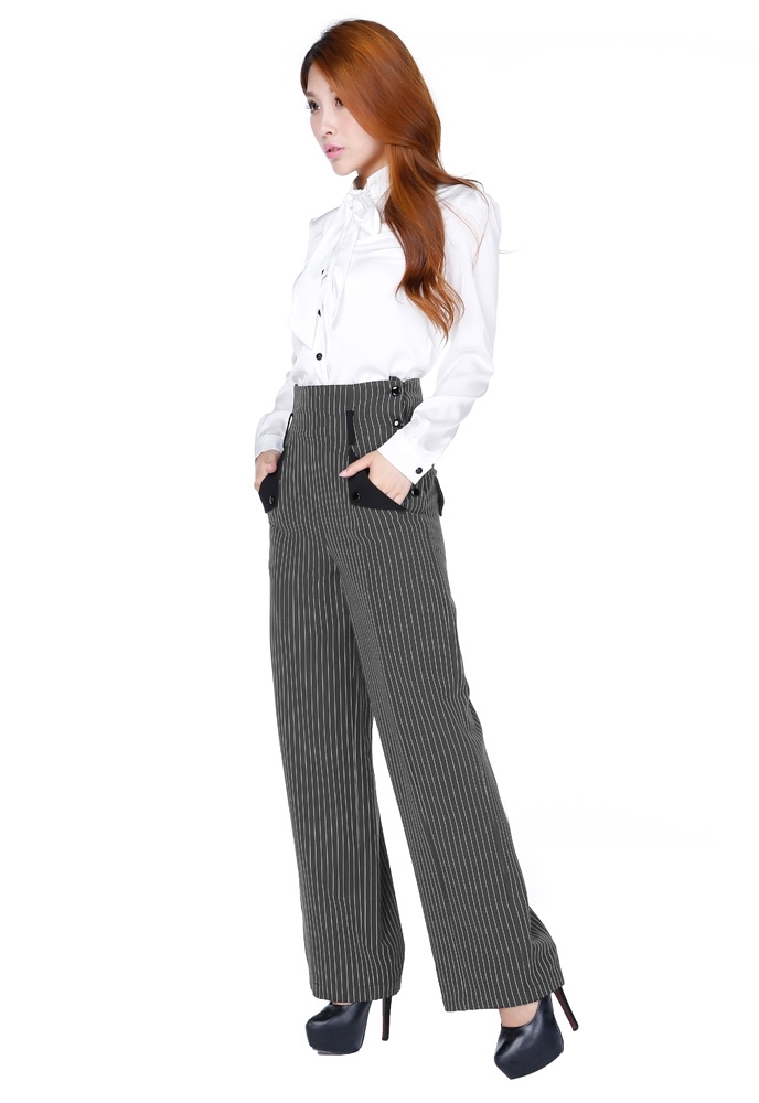 Retro Button Pants