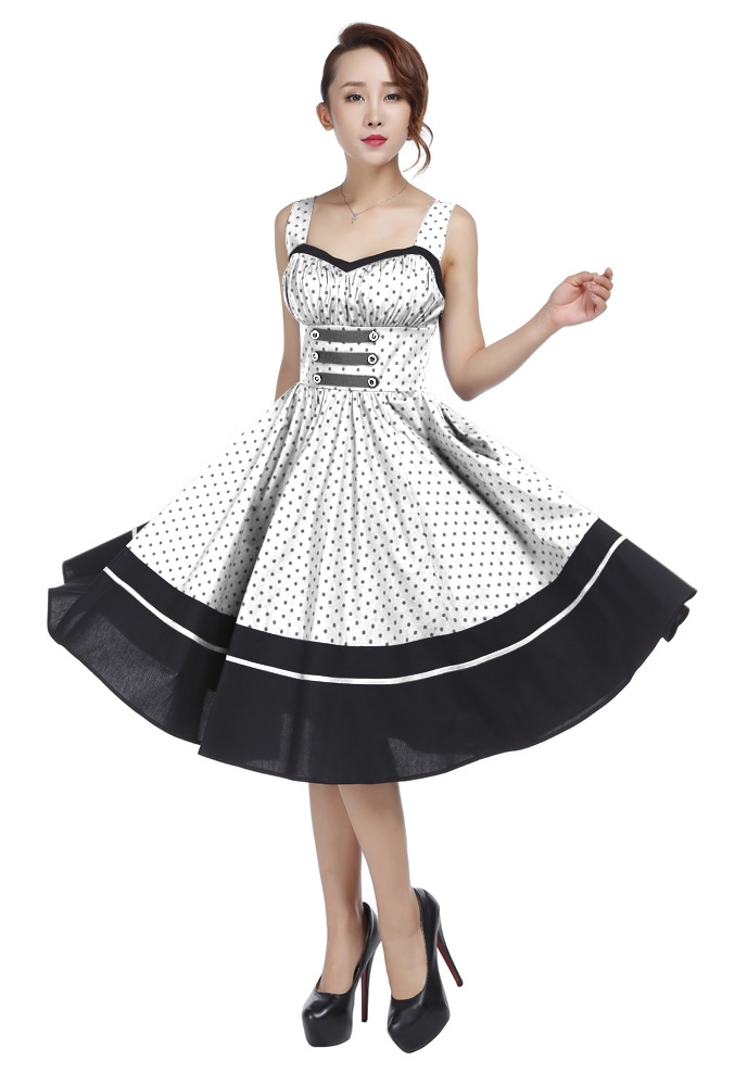 Tabbed Pinup Dress