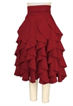 Multi-tier Flounced Skirt