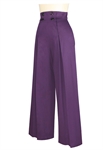 40s Wide Leg Pleated Pants